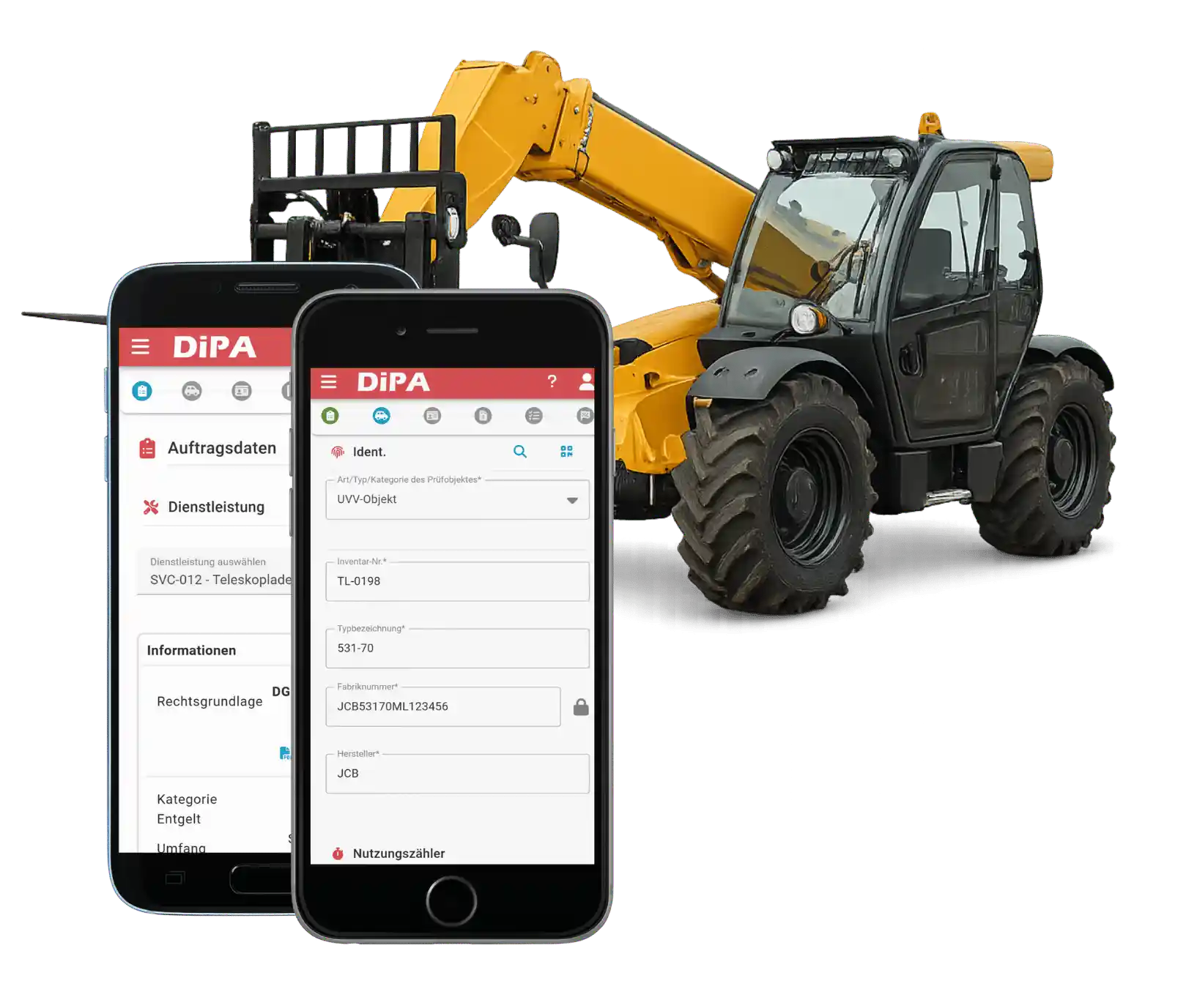 UVV Prüfung Teleskoplader